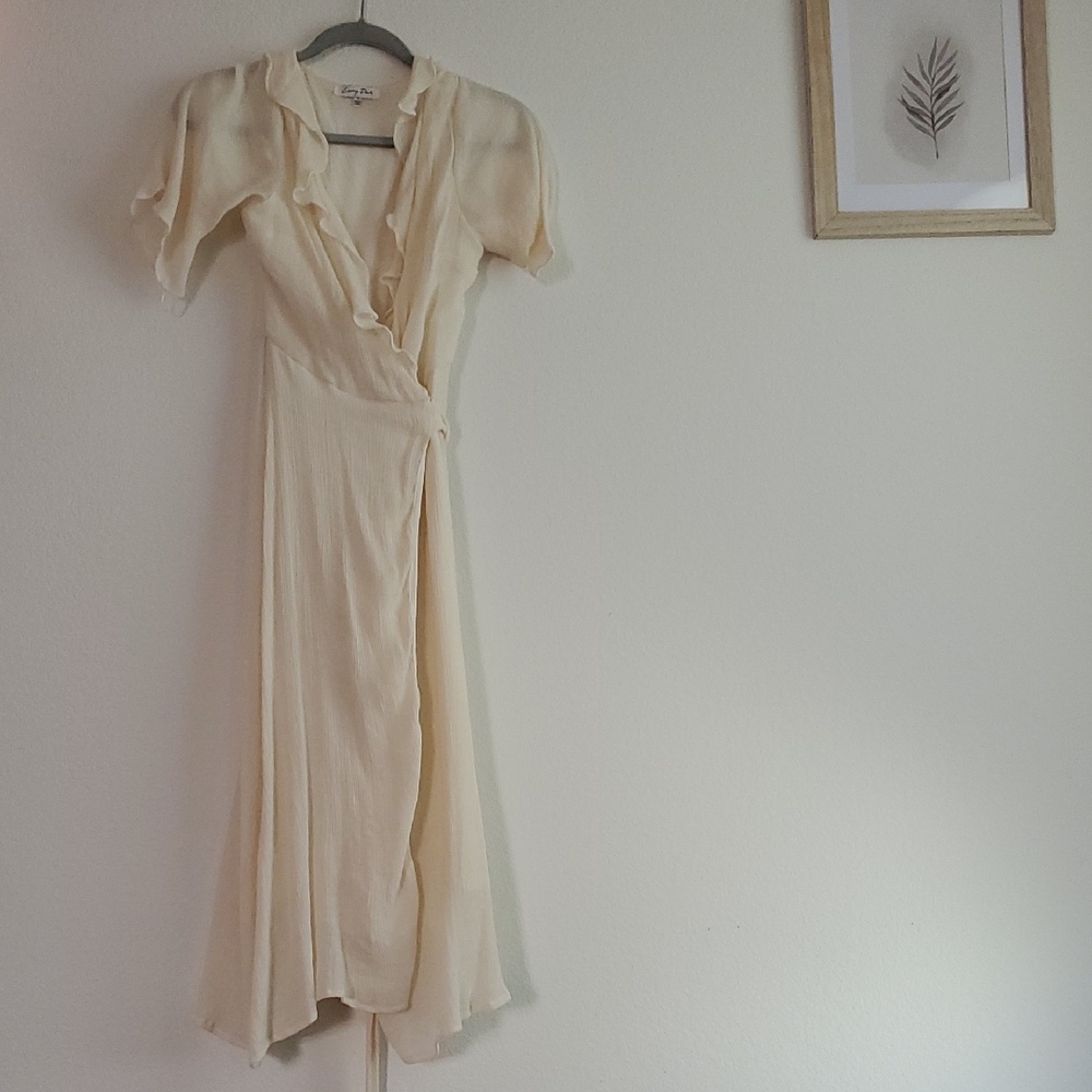 Emory Park Cream Maxi Dress